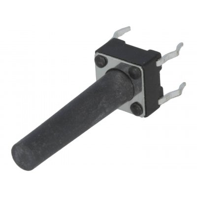 Pulsador Tacto 6x6mm altura total 19mm