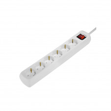 Hama 69223783 base múltiple 1,4 m 6 salidas AC Interior Blanco