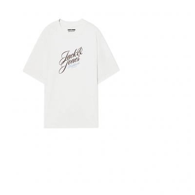 Camiseta JACK & JONES JORINWOOD TEE SS CREW NECK FST 12284732 Blanco Blanco