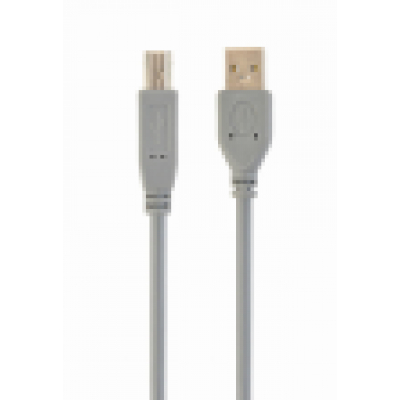 CABLE IMPRESORA GEMBIRD USB 2.0 B 1,8M GRIS