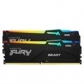 Kingston Fury Beast RGB Memoria 16GB (2x8GB) DDR5 5600MHz CL40 1.25V On-Die ECC