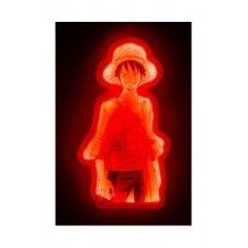 Mural lampara neon teknofun madcow entertainment one piece luffy 30 cm