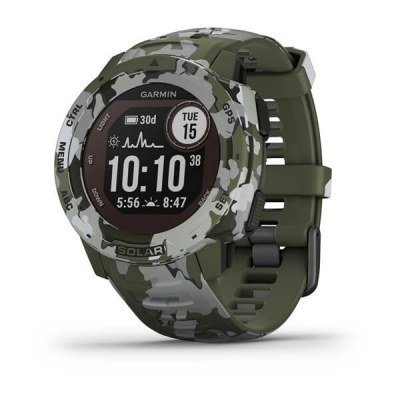 GARMIN INSTINCT SOLAR CAMO EDITION GPS ULTRA RESISTENTE RICARICA SOLAR LICHEN