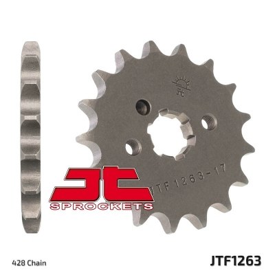 Piñón JT SPROCKETS acero estándar 1594 - Paso 428 JTF1594.15