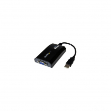 StarTech.com Adaptador de VÍ­deo Externo USB a VGA - Tarjeta Gráfica Externa Cable para Mac y PC - 1920x1200 negro