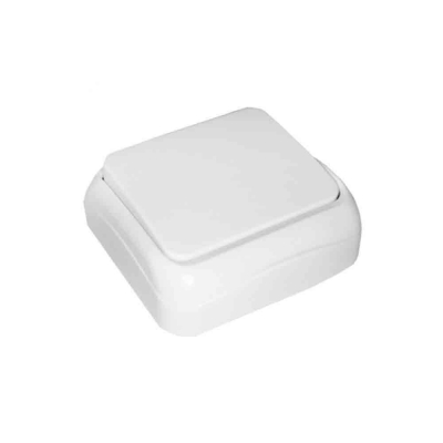 Interruptor superficie serie spa 77 x 77 x 30 mm