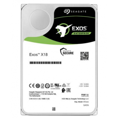 Exos X18 disco duro interno 10 TB 7200 RPM 256 MB 3.5 Serial ATA III