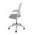 Silla Withme Gris Asiento Blazer Azul Claro