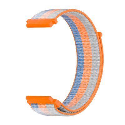 Correa Recambio Tela Rayas Naranja Compatible con los modelos SaveWatch + Senior Enjoy Superior