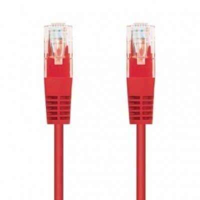Cable de Red RJ45 UTP Nanocable 10.20.0102-R Cat.5e/ 2m/ Rojo