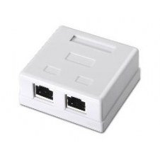 Roseta Aisens Rj45 Cat6 Ftp 2 Tomas Blanca