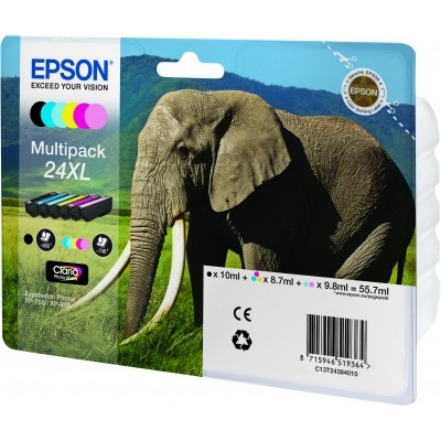 Elephant Multipack 24XL 6 colores