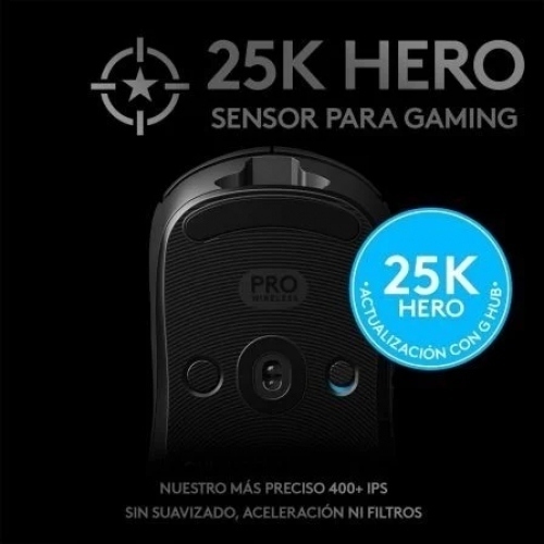 Ratón Gaming Inalámbrico Logitech G Pro/ Hasta 25600 DPI