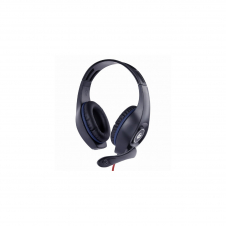 Gembird GHS-05-B auricular y casco Auriculares Alámbrico Diadema Juego Negro, Azul