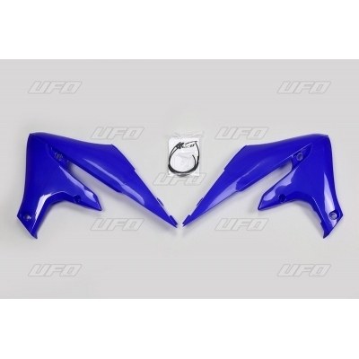 Plásticos laterales de radiador UFO azul Yamaha YZ450F YA04858#089