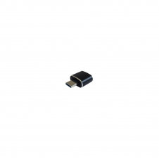 MINI ADAPTADOR AISENS USB 3.1 CONECTORES USB TIPO-C MACHO A USB -A HEMBRA 3A NEGRO A108-0369
