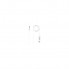 CABLE NANOCABLE MINI DISPLAYPORT MACHO A HDMI MACHO 2M BLANCO 10.15.4002