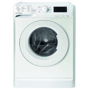 Lavadora Indesit MTWE 91295 W SPT, 9kg, 1200rpm, motor inverter, 14 programas, Woolmark, clase B, blanco