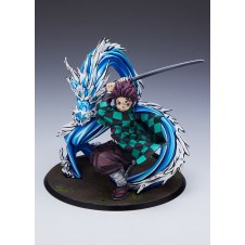 Estatua aniplex demon slayer kimetsu no yaiba tanjiro kamado 1 - 8 ver.19 cm