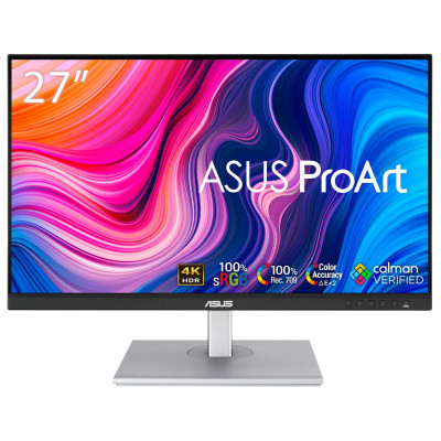 ASUS ProArt PA279CV - Monitor LED - 27 - 3840 x 2160 4K @ 60 Hz - IPS - 350 cd/m² - 1000:1 - HDR10 - 5 ms - 2xHDMI, DisplayPort, USB-C - altavoces