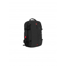 White Shark TROOPER mochila Mochila informal Negro, Rojo Poliéster