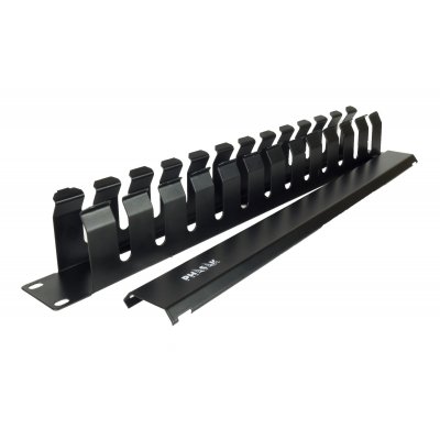 Guiacables con tapa para Rack de 19 1U - PA 5095