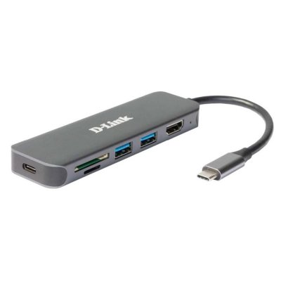 Docking d - link usb tipo c 6 en 1
