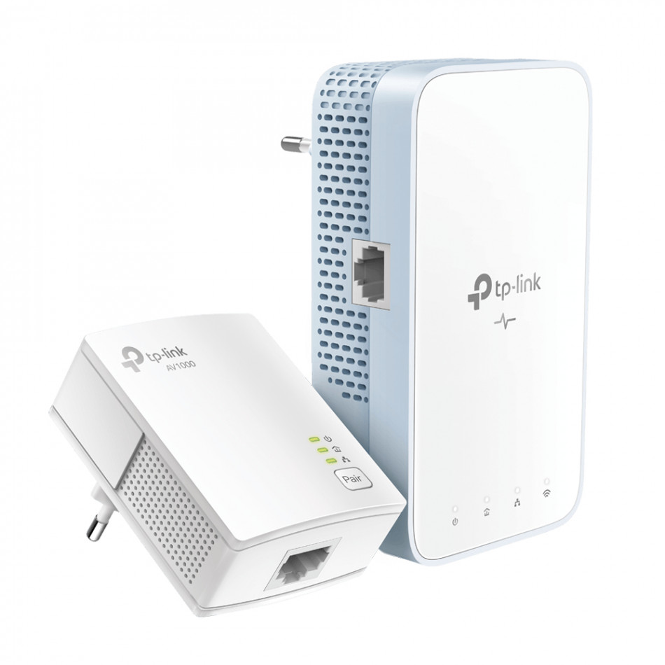 TP-Link - TL-WPA7517 KIT adaptador de red PowerLine 1000 Mbit/s Ethernet Wifi Blanco
