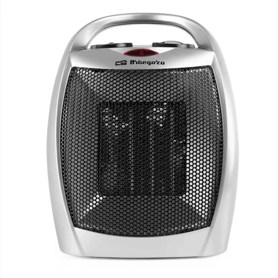 Calefactor cerámico Orbegozo CR 5016, 1.500 W, plata - imagen 2