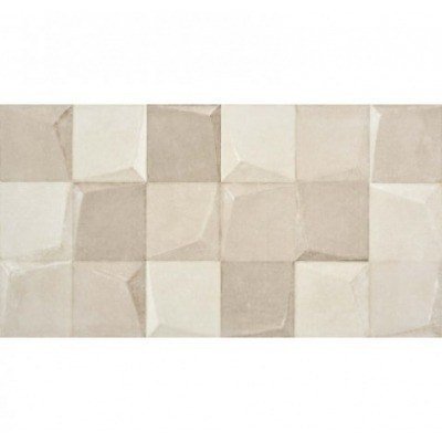 AZULEJO PASTA BLANCA 33.3X63 CM. TRACK CU WARM