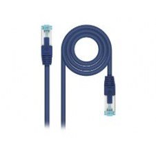 Latiguillo Nanocable Cat7 25cm Azul