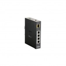 SWITCH D-LINK 4 PTOS GIGABIT 1 PTO SFP NEGRO DIS-100G-5PSW