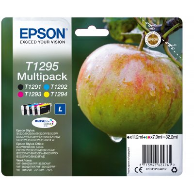 Cartucho de Tinta Original Epson T1295 Multipack/ Negro/ Cian/ Amarillo/ Magenta