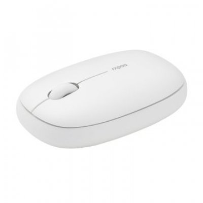 MOUSE RAPOO WIRELESS Y BLUETOOTH M660 SILENT 2.4G GHz BT 5.0 USB 3.0 3 BOTONES 1300 PPP BLANCO