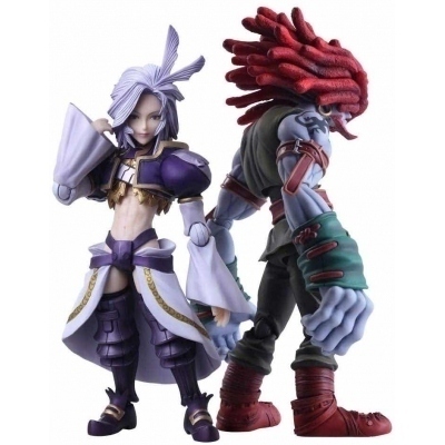 Figura square enix final fantasy ix bring arts kuja & amarant coral