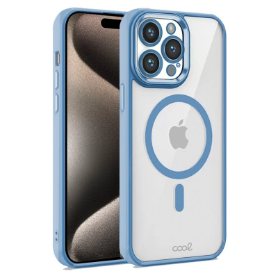 COOL funda para teléfono móvil 17 cm (6.7) Azul, Transparente