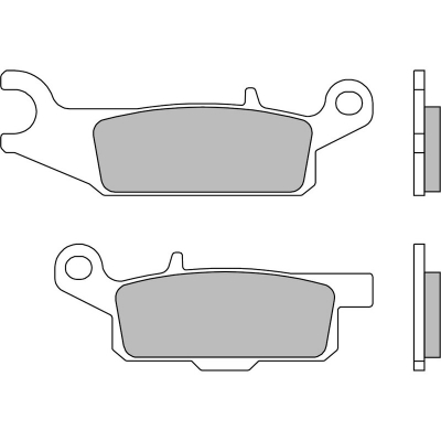 Pastillas de freno sinterizadas de competición Brembo 07YA48SX 07YA48SX