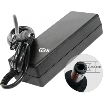 Cargador para portátil Acer / Asus / Toshiba 65W 19V 3.42A 5.5 mm x 2.5 mm / 3452