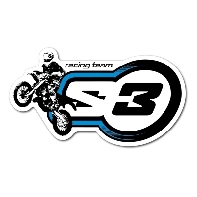 S3 Enduro Sticker 60x30cm DA-XE