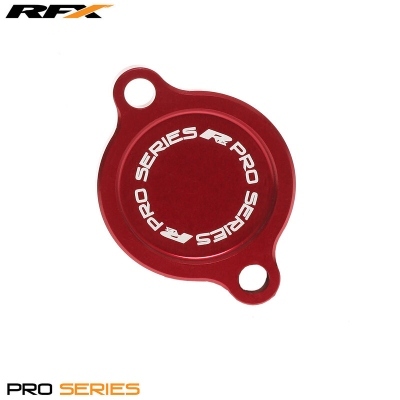 Tapa del filtro de aceite RFX Pro (rojo) - Kawasaki KXF250 FXFC2010099RD