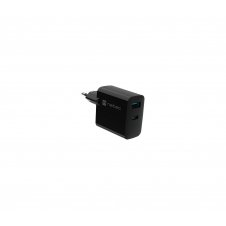 NATEC NUC-2143 cargador de dispositivo móvil Universal Negro Corriente alterna Carga rápida Interior