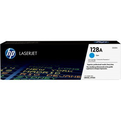 HP CE321A Cyan Cartucho de Toner Original - 128A