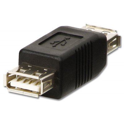 71230 cambiador de género para cable USB A Negro