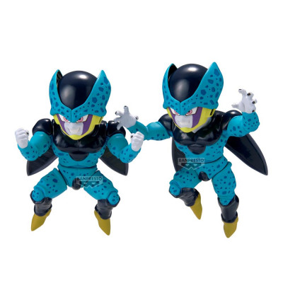 Figura banpresto dragon ball z match makers cell jr.(vs super saiyan 2 son gohan) 11cm