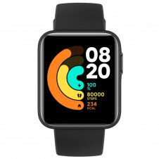 Smartwatch XIAOMI Mi Watch Lite - Negro, Pantalla a color 1.4'' táctil, GPS, Bluetooth, 11 Modos deporte