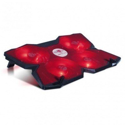 Soporte Refrigerante Spirit Of Gamer Airblade 500 Rojo para Portátiles hasta 17.3/ Iluminación LED