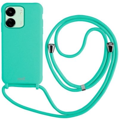 Carcasa COOL para Xiaomi Redmi 13C / Poco C65 Cord?n Liso Mint