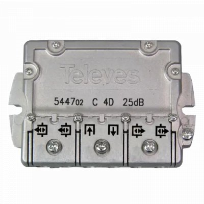 Derivador ICT 5-2400 Mhz 4D 25dB C BRIDA