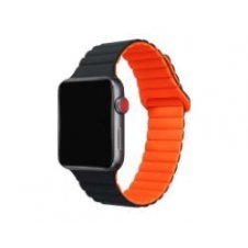 Correa CELLY 42/44/45mm Negro/Naranja (WBANDMAGBKOR)