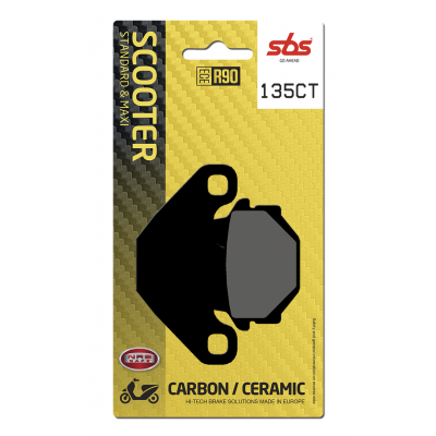 CT Scooter Carbon Tech Organic Brake Pads SBS 135CT